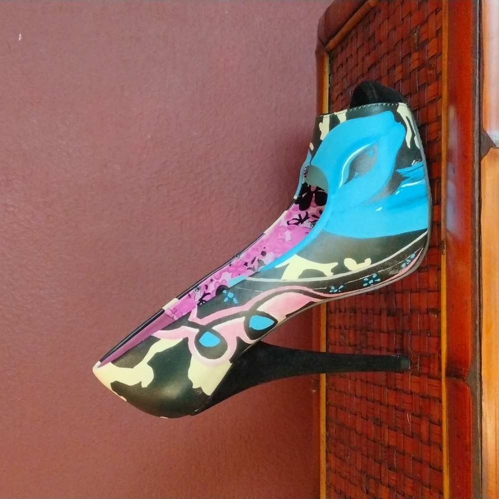 NWOT Iron Fist Candy Fawn Peep Toe Platform Pump IF Size 40 Never Worn - Picture 5 of 13
